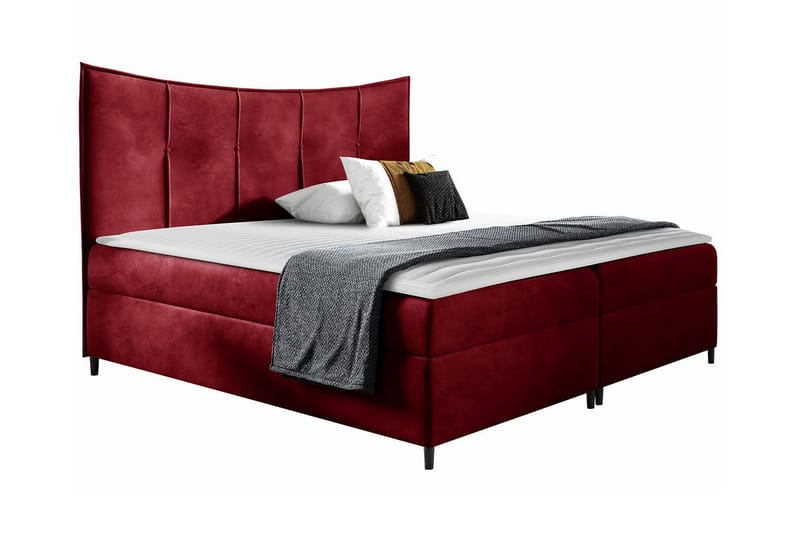 Sängram Boisdale 160x200 cm - Rød - Sengeramme & sengestamme