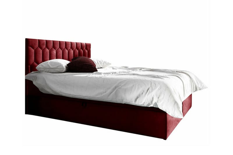 Sängram Boisdale 160x200 cm - Rød - Sengeramme & sengestamme