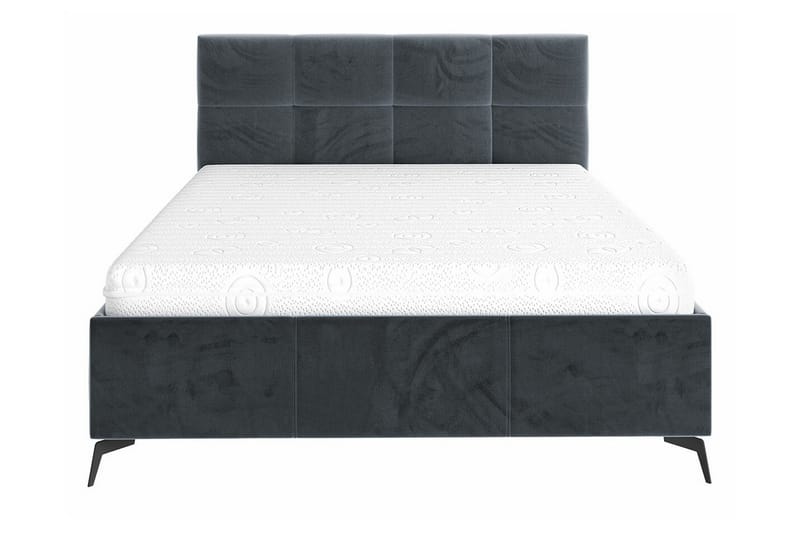 Sängram Derry 140x200 cm - Mørkegrå - Sengeramme & sengestamme