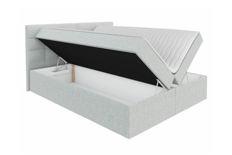 Sängram Midfeld 140x200 cm - Mørkegrønn - Sengeramme & sengestamme