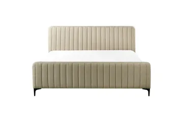 Sängram NO_BRAND Beige, Svart 180x200 - Møbler - Senger - Sengeramme & sengestamme
