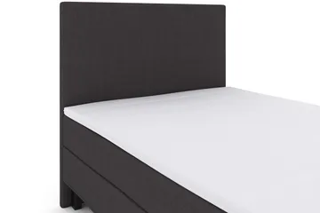 Select No 1 Komplett Sengepakke 120x200 - Mørkegrå/Svarta Ben - Møbler - Senger - Kontinentalsenger