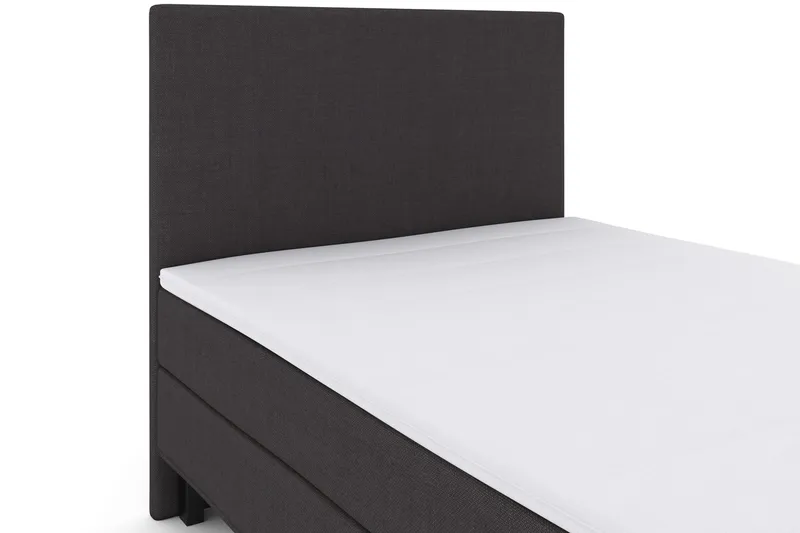 Select No 1 Komplett Sengepakke 120x200 - Mørkegrå/Svarta Ben - Møbler - Senger - Kontinentalsenger