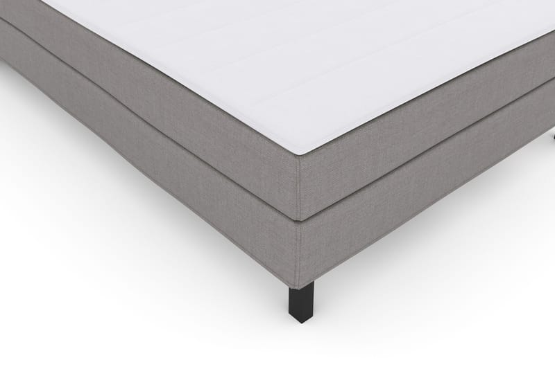 Select No 1 Komplett Sengepakke 140x200 - Lysegrå/Svarta Ben - Møbler - Senger - Kontinentalsenger