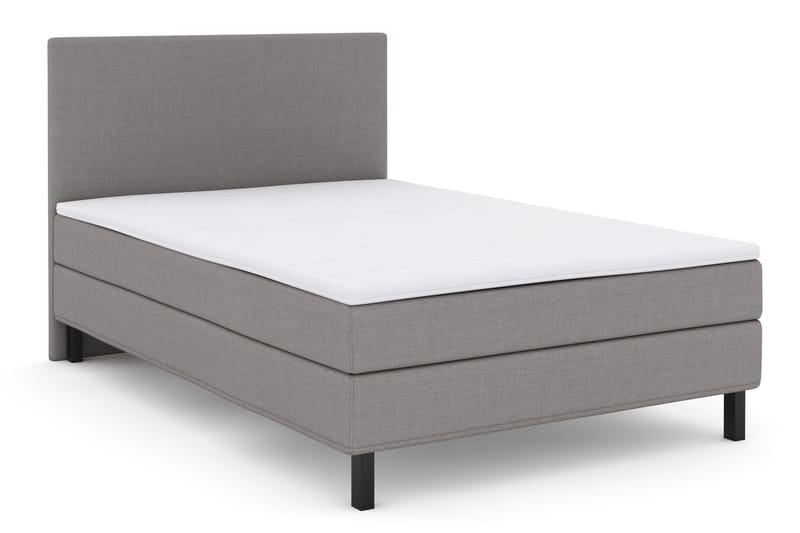 Select No 1 Komplett Sengepakke 140x200 - Lysegrå/Svarta Ben - Møbler - Senger - Kontinentalsenger