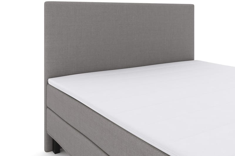 Select No 1 Komplett Sengepakke 160x200 - Lysegrå/Svarta Ben - Møbler - Senger - Kontinentalsenger