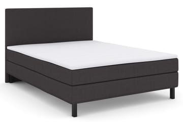 Select No 1 Komplett Sengepakke 160x200 - Mørkegrå/Svarta Ben - Møbler - Senger - Kontinentalsenger