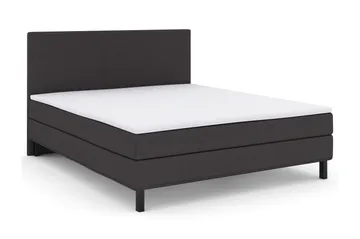 Select No 1 Komplett Sengepakke 180x200 - Mørkegrå/Svarta Ben - Møbler - Senger - Kontinentalsenger
