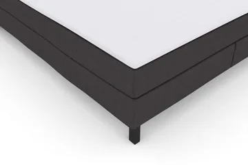 Select No 2 Komplett Sengepakke 180x200 - Mørkegrå/Svarta Ben - Møbler - Senger - Kontinentalsenger