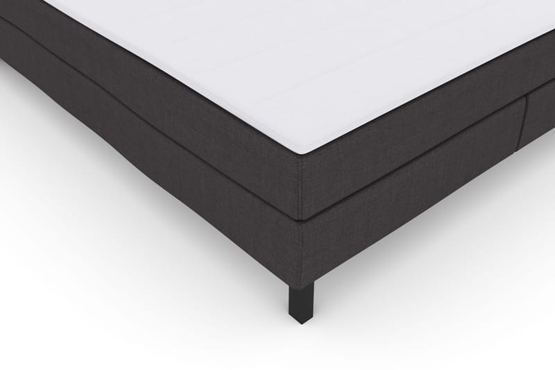 Select No 2 Komplett Sengepakke 180x200 - Mørkegrå/Svarta Ben - Møbler - Senger - Kontinentalsenger