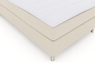 Select No 3 Komplett Sengepakke 120x200 Fast - Beige/Metallben - Møbler - Senger - Kontinentalsenger