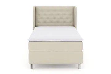 Sengegavl med Sider 120 cm - Beige