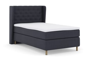 Select No 3 Komplett Sengepakke 120x200 Medium - Blå/Kobberben - Møbler - Senger - Kontinentalsenger
