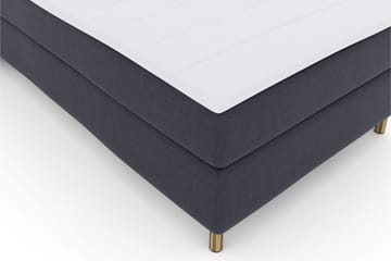 Select No 3 Komplett Sengepakke 120x200 Medium - Blå/Kobberben - Møbler - Senger - Kontinentalsenger