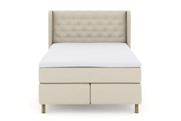 Sengegavl med Sider 140 cm - Beige