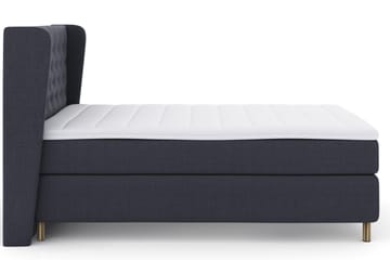 Select No 3 Komplett Sengepakke 140x200 Fast - Blå/Kobberben - Møbler - Senger - Kontinentalsenger