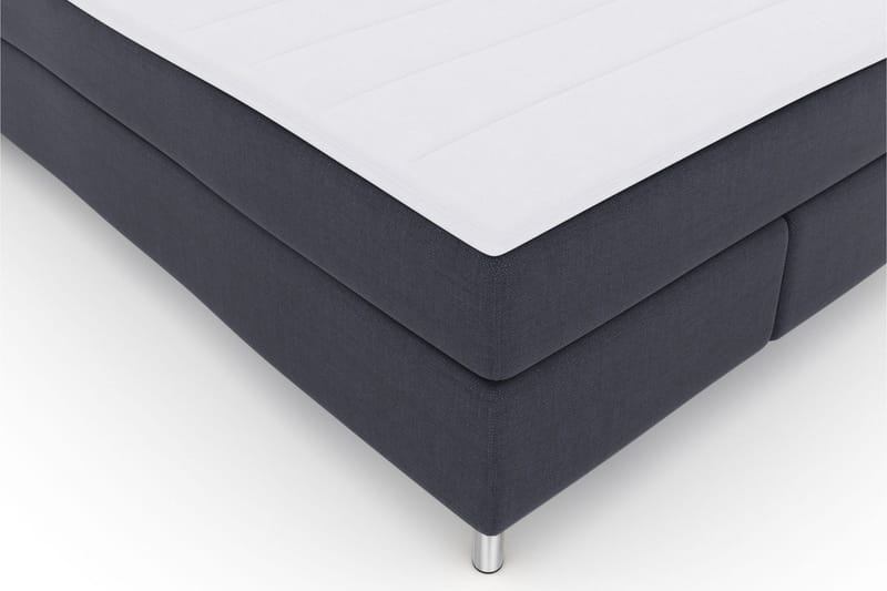 Select No 3 Komplett Sengepakke 140x200 Medium - Blå/Metallben - Møbler - Senger - Kontinentalsenger