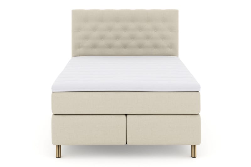 Select No 3 Komplett Sengepakke 160x200 Fast, Beige/Kobberben
