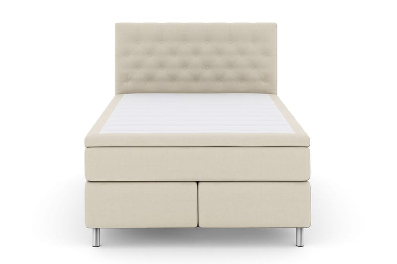 Select No 4 Kontinentalseng 160x200 Medium, Beige/Metallben