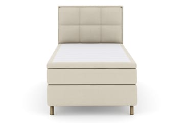 Select No 5 Komplett Sengepakke 120x200 Fast Lateks - Beige/Kobberben - Møbler - Senger - Kontinentalsenger