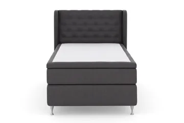 Sengegavl med Sider 120 cm - Mørkegrå