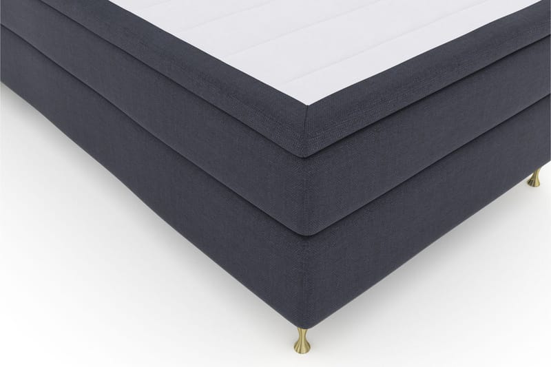 Select No 5 Komplett Sengepakke 120x200 Medium Lateks - Blå/Gullben - Møbler - Senger - Kontinentalsenger