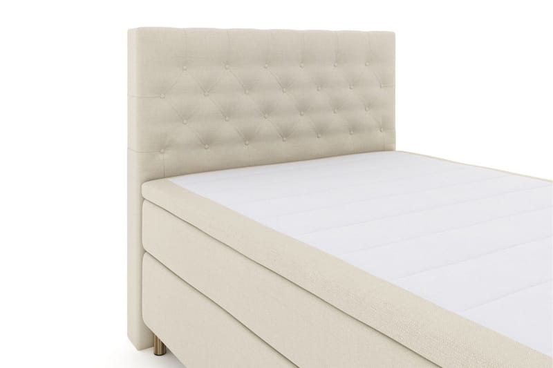 Select No 5 Komplett Sengepakke 140x200 Medium Lateks - Beige/Kobberben - Møbler - Senger - Kontinentalsenger