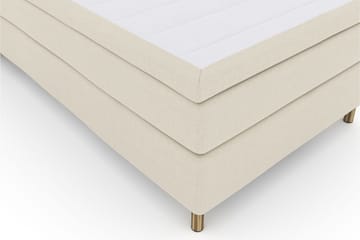 Select No 6 Komplett Sengepakke 120x200 Fast Lateks/Memory - Beige/Kobberben - Møbler - Senger - Kontinentalsenger