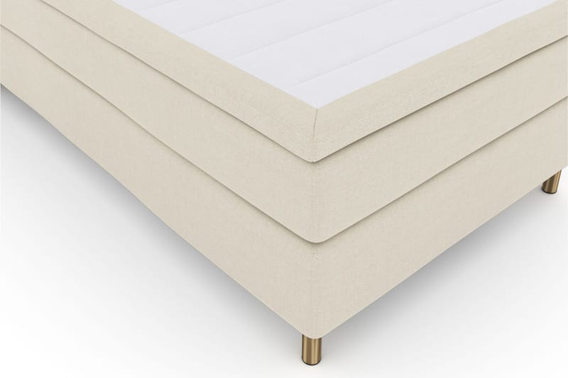Select No 6 Komplett Sengepakke 120x200 Fast Lateks/Memory - Beige/Kobberben - Møbler - Senger - Kontinentalsenger