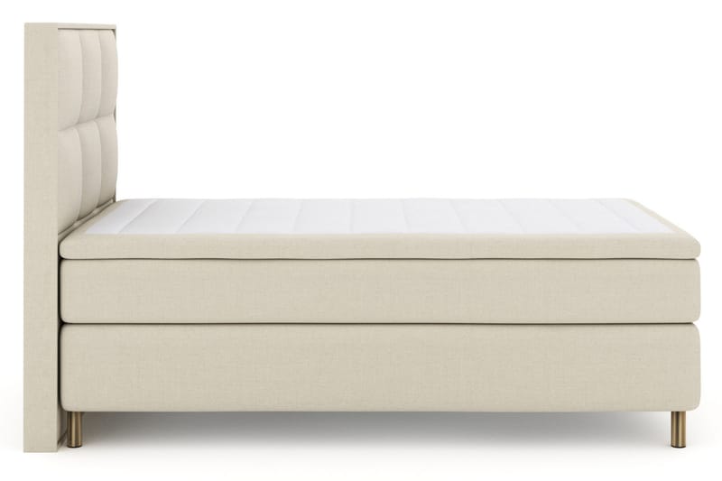 Select No 6 Komplett Sengepakke 120x200 Fast Lateks/Memory, Beige/Kobberben