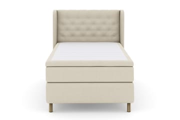 Select No 6 Komplett Sengepakke 120x200 Fast Watergel - Beige/Kobberben - Møbler - Senger - Kontinentalsenger