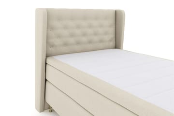Select No 6 Komplett Sengepakke 120x200 Medium Memory/Pocket - Beige/Gullben - Møbler - Senger - Kontinentalsenger