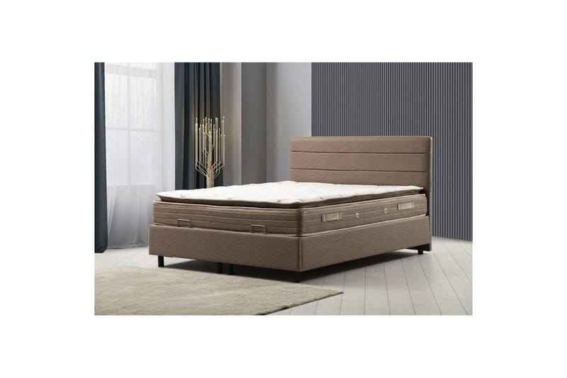 Selora Sengepakke Ramme Seng 140x200 cm - Brun - Møbler - Senger - Rammeseng