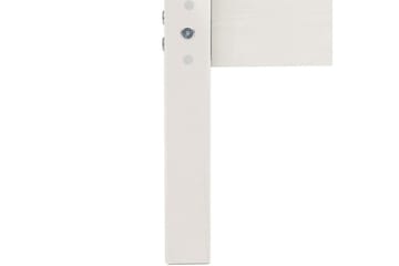 Seng Alpi 90x200 cm Hvit - Hvit - Møbler - Senger - Sengeramme & sengestamme