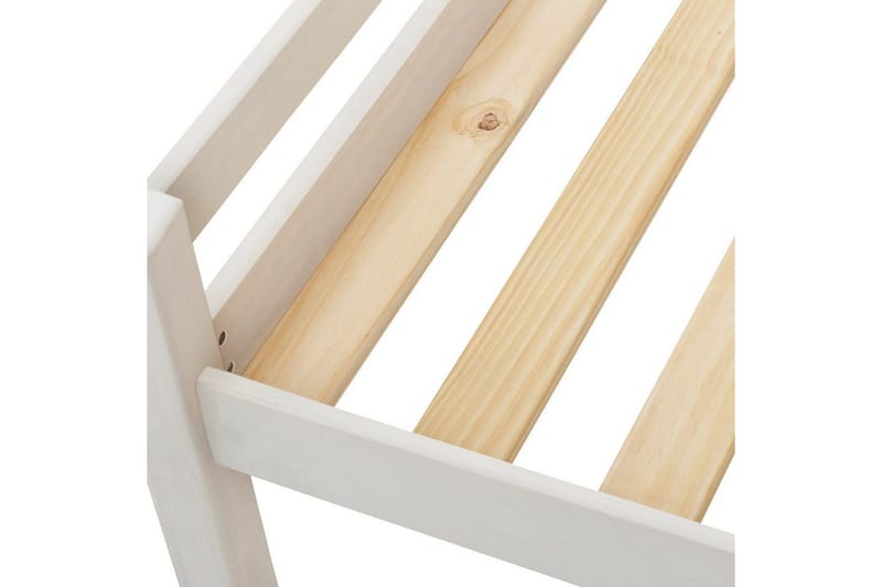 Seng Alpi 90x200 cm Hvit - Hvit - Møbler - Senger - Sengeramme & sengestamme