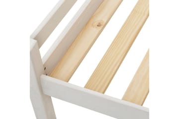 Seng Alpi 90x200 cm Hvit - Hvit - Møbler - Senger - Sengeramme & sengestamme