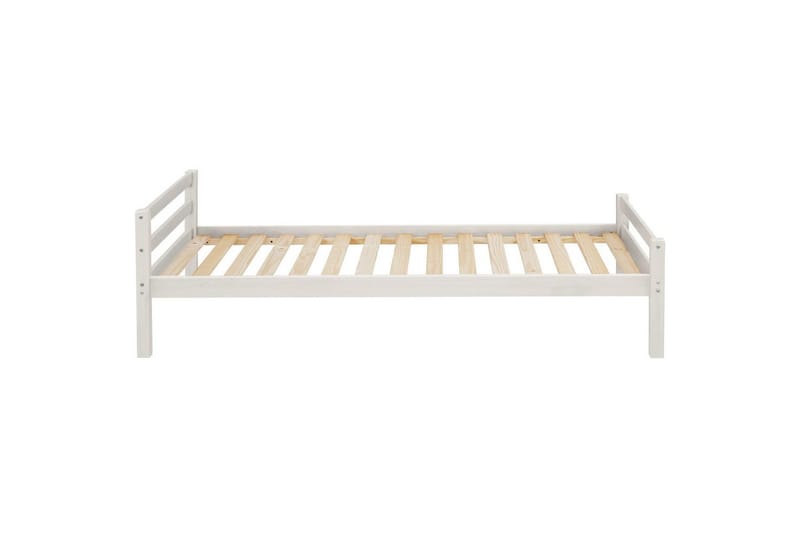 Seng Alpi 90x200 cm Hvit - Hvit - Møbler - Senger - Sengeramme & sengestamme