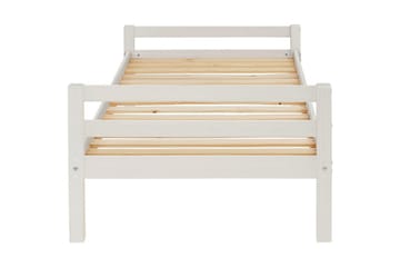 Seng Alpi 90x200 cm Hvit - Hvit - Møbler - Senger - Sengeramme & sengestamme