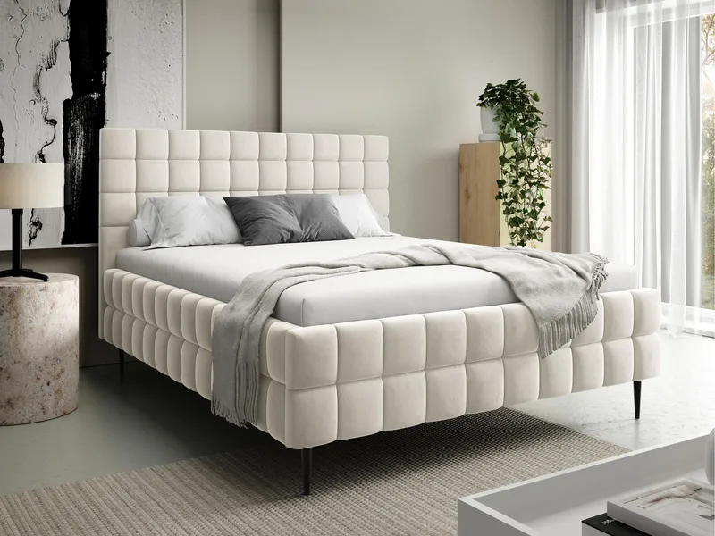 seng Ardea Fresh 01 140x200 - beige - Møbler - Senger - Senger med oppbevaring