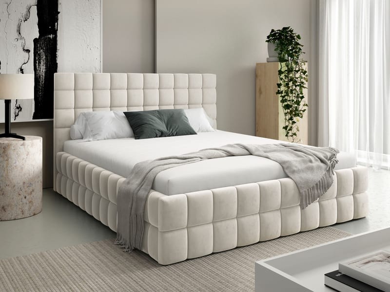 seng Ardea Fresh 01 140x200 - beige - Møbler - Senger - Senger med oppbevaring