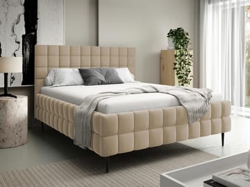 seng Ardea Fresh 03 140x200 - beige - Møbler - Senger - Senger med oppbevaring
