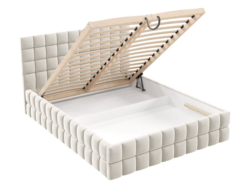 seng Ardea Fresh 03 160x200 - beige - Møbler - Senger - Senger med oppbevaring
