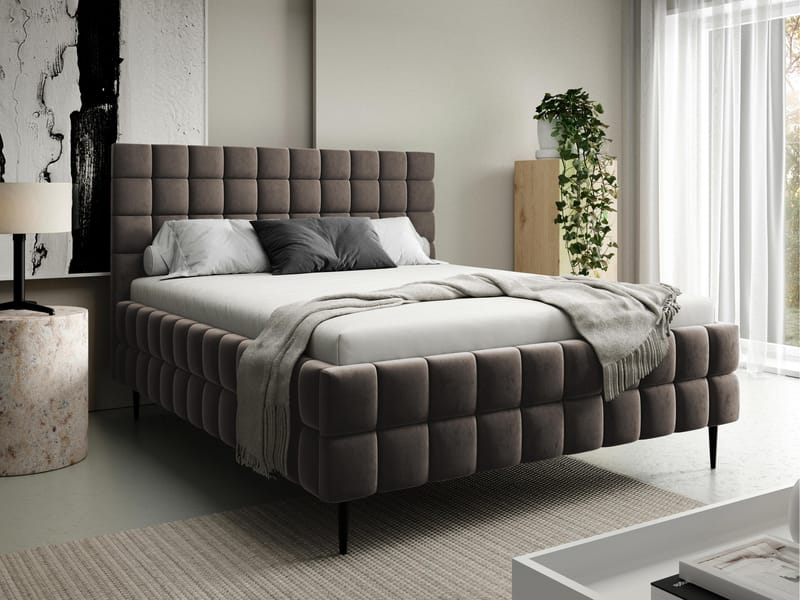 seng Ardea Fresh 04 140x200 - brun - Møbler - Senger - Senger med oppbevaring