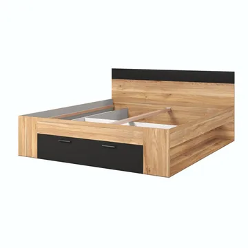 Seng Beta med Skuffer - 180 cm, Mauvella eik - Møbler - Senger - Sengeramme & sengestamme