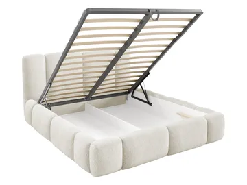 seng Bianco Lambi 06 160x200 - beige - Møbler - Senger - Senger med oppbevaring