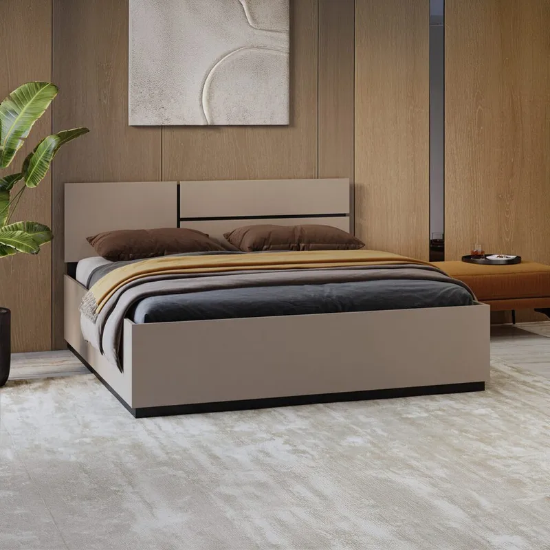 Seng Cross S - 160 cm, Congo - Møbler - Senger - Sengeramme & sengestamme