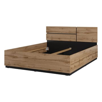 Seng Cross S - 160 cm, Wotan eik - Møbler - Senger - Sengeramme & sengestamme