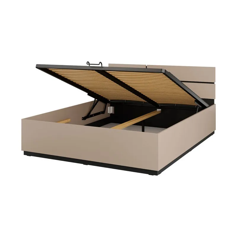 Seng Cross S med oppfellbar oppbevaring - 160 cm, Kongo - Møbler - Senger - Sengeramme & sengestamme