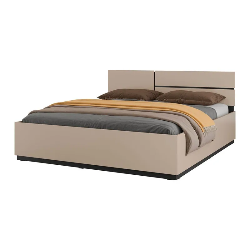 Seng Cross S med oppfellbar oppbevaring, 180 cm, Kongo