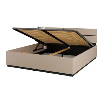 Seng Cross S med oppfellbar oppbevaring - 180 cm, Kongo - Møbler - Senger - Sengeramme & sengestamme